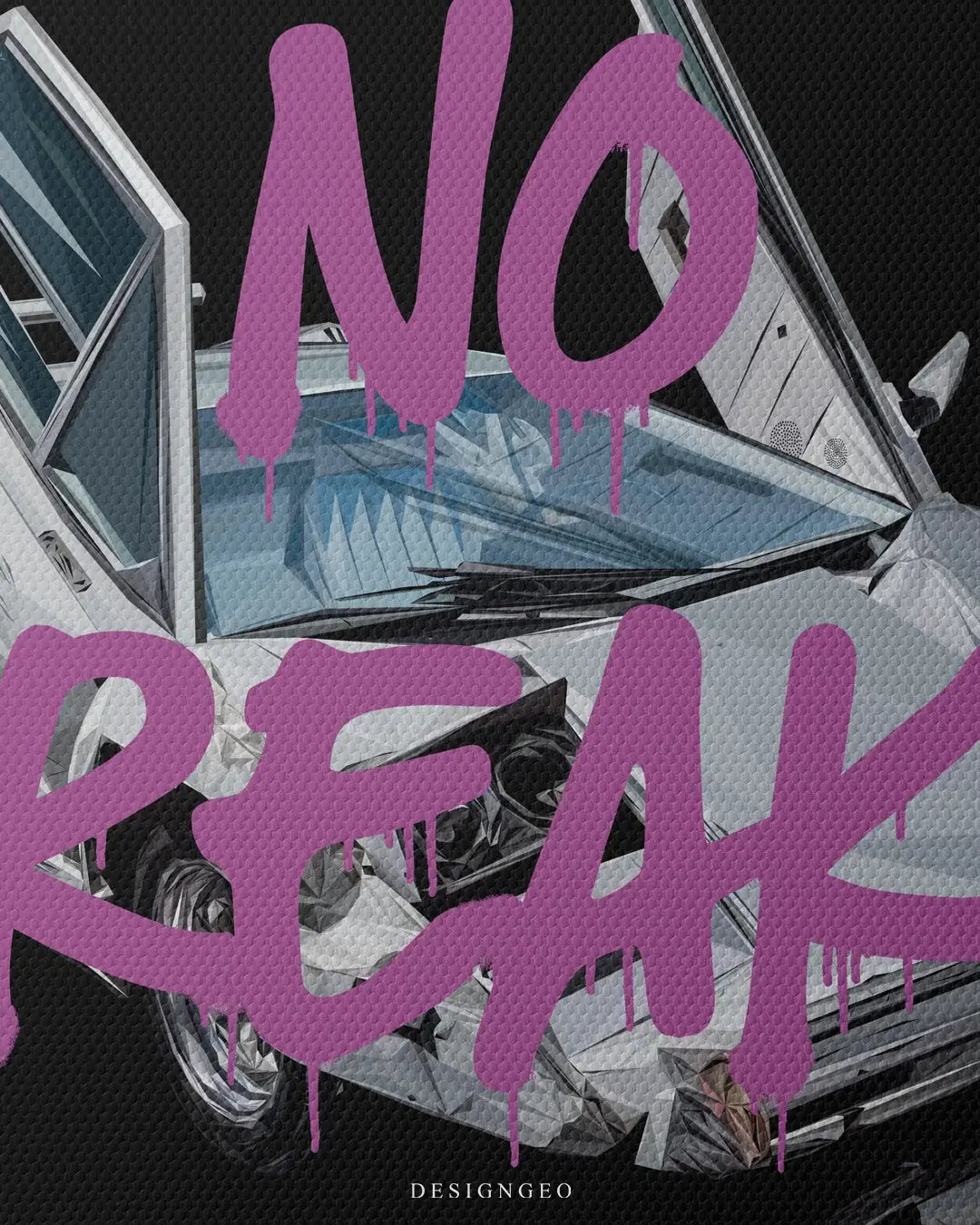 No Breaks Canvas Wall Art