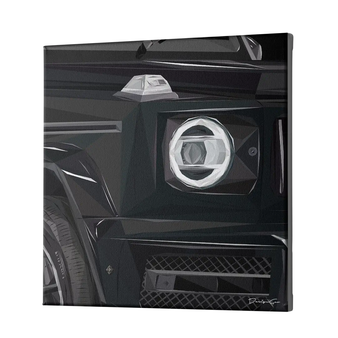 Nocturnal Carbon Canvas Wall Art