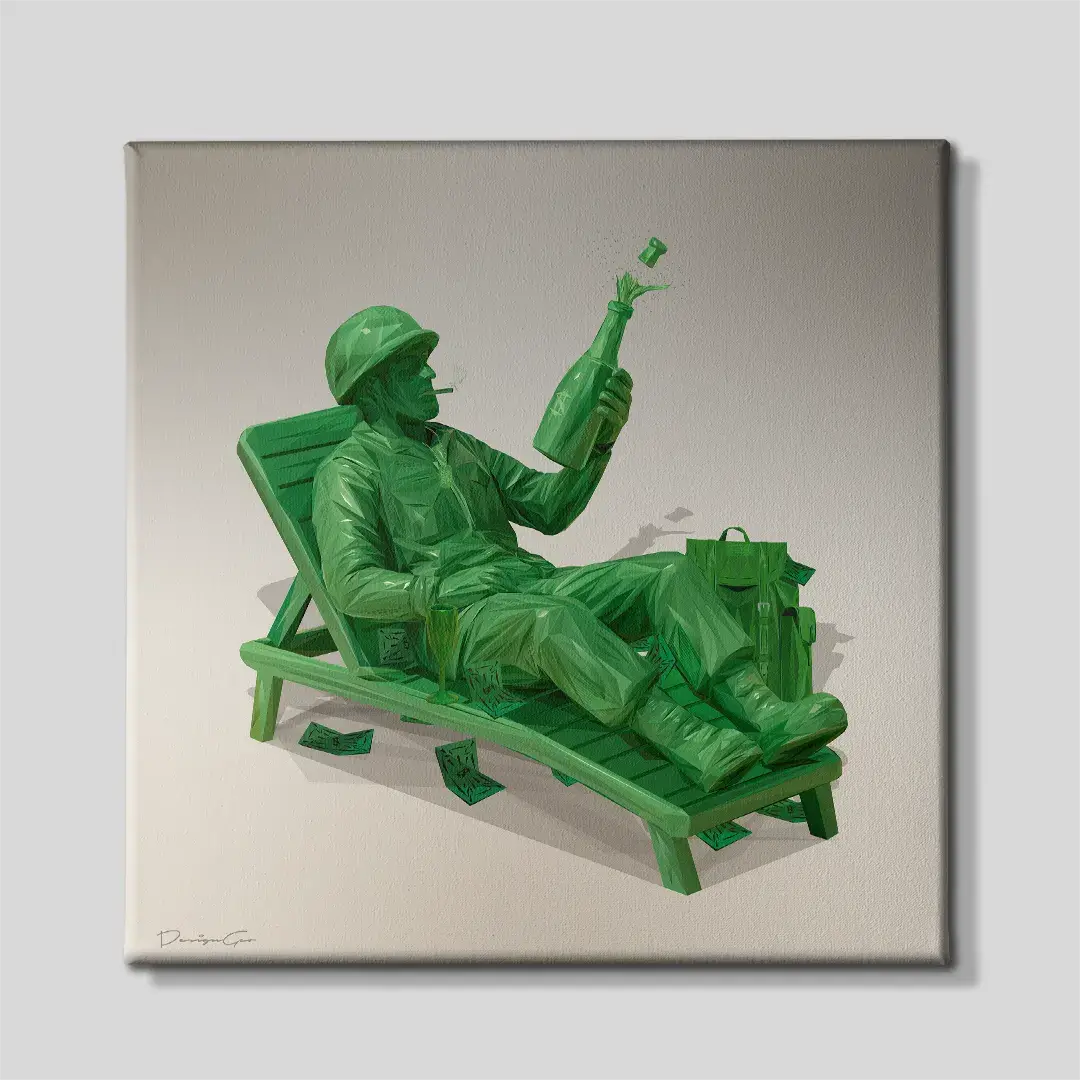 Out Of Service Canvas Wall Art