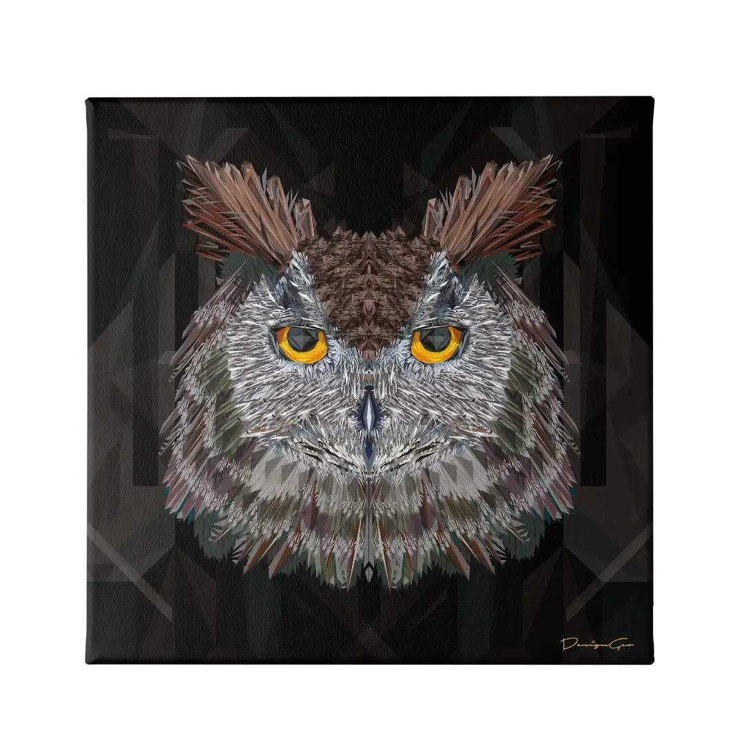 Owl Canvas Wall Art