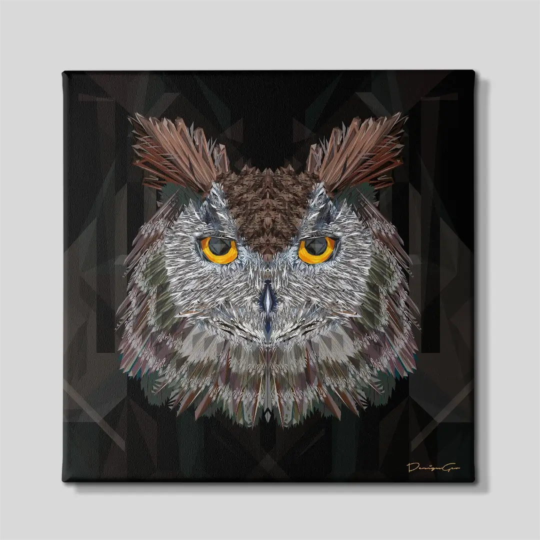 Owl Canvas Wall Art