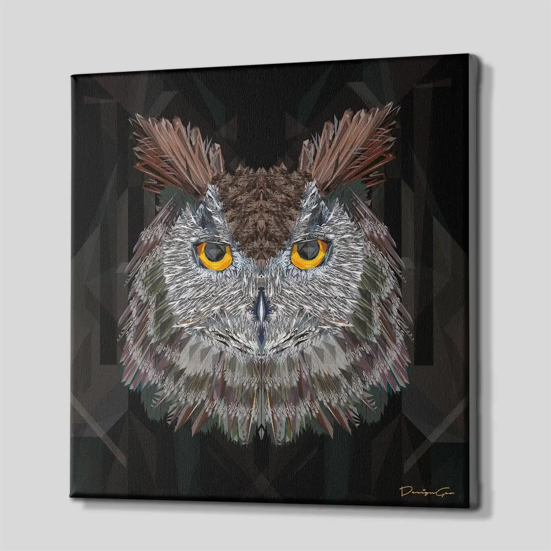 Owl Canvas Wall Art