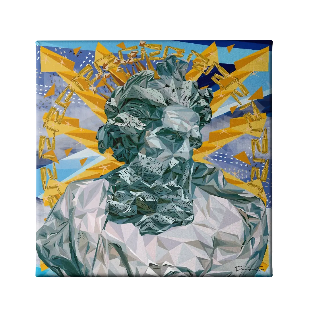 Poseidon Canvas Wall Art
