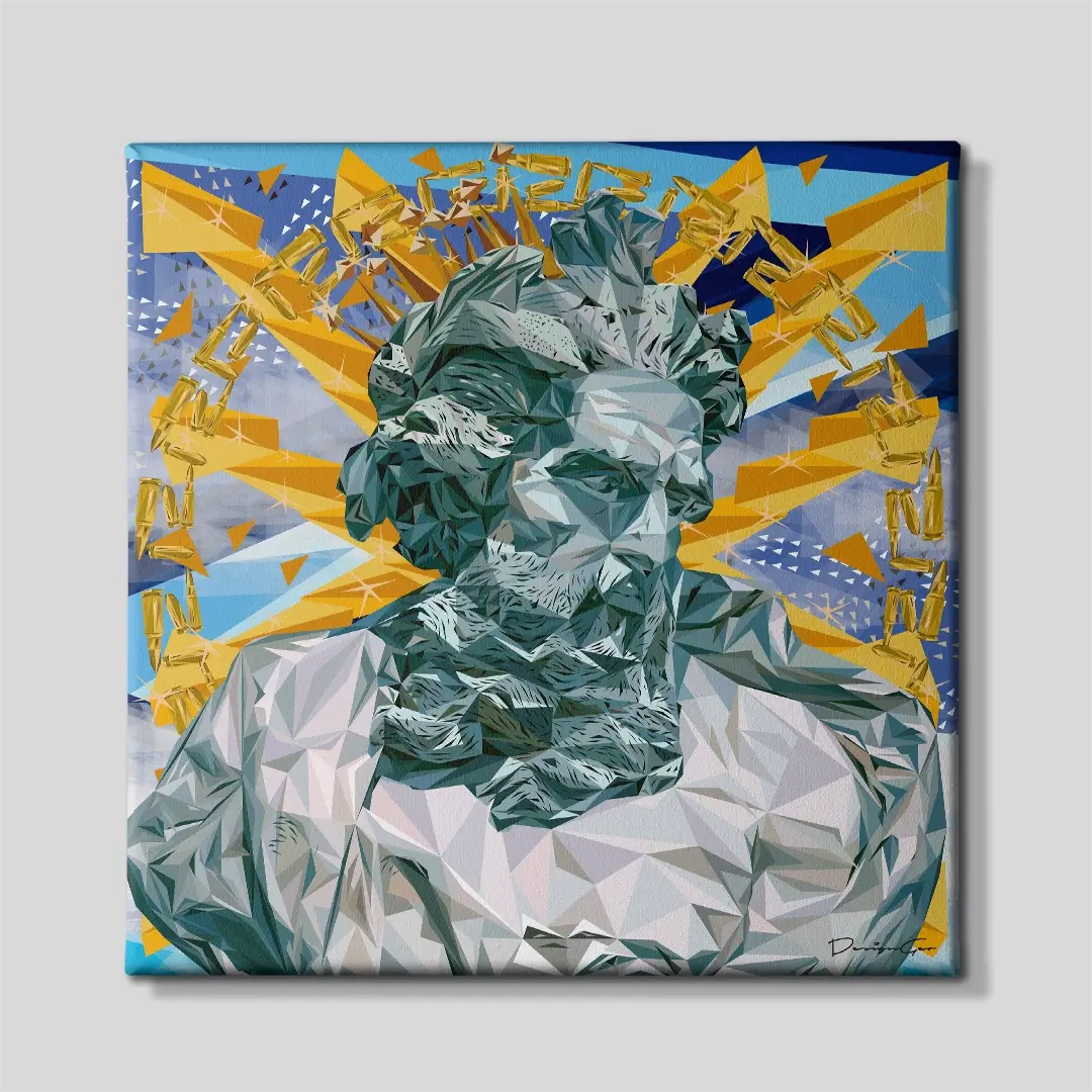 Poseidon Canvas Wall Art