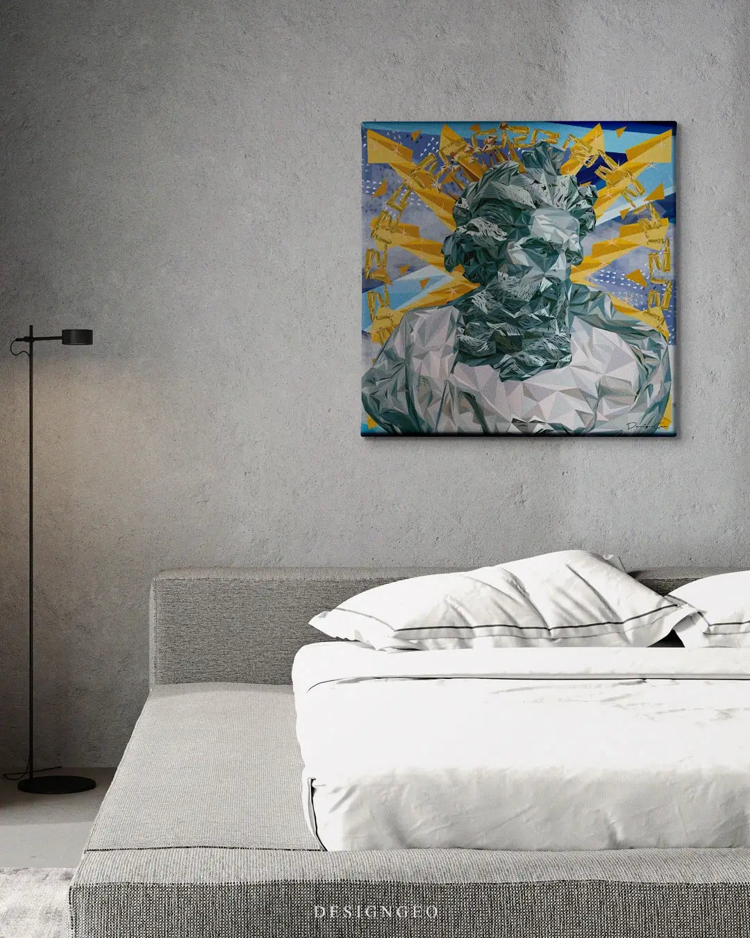 Poseidon Canvas Wall Art