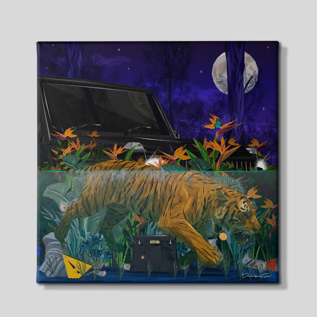 Predator Protocol Canvas Wall Art