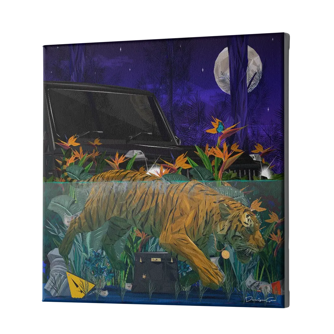 Predator Protocol Canvas Wall Art