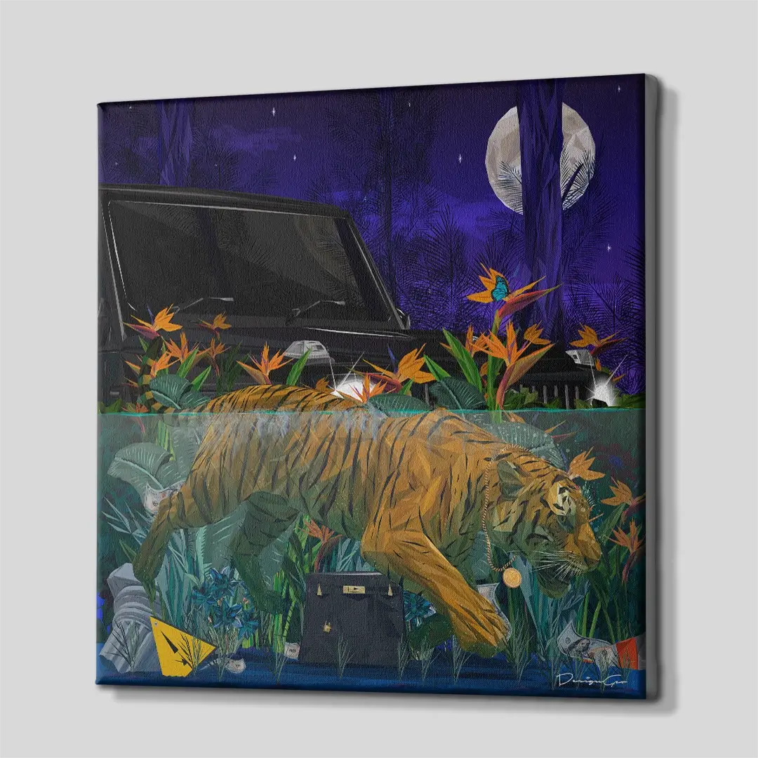 Predator Protocol Canvas Wall Art