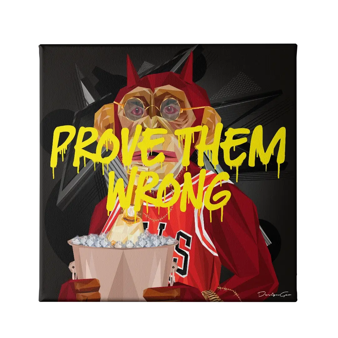 Prove Them Wrong Canvas Wall Art