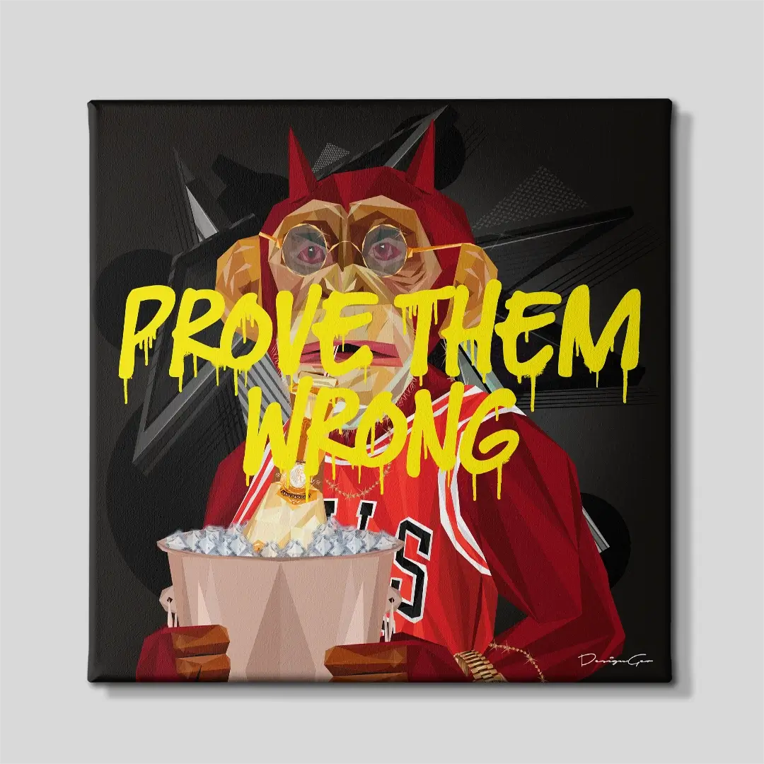 Prove Them Wrong Canvas Wall Art