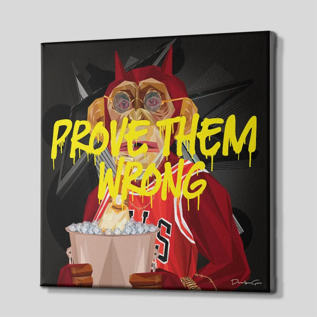 Prove Them Wrong Canvas Wall Art