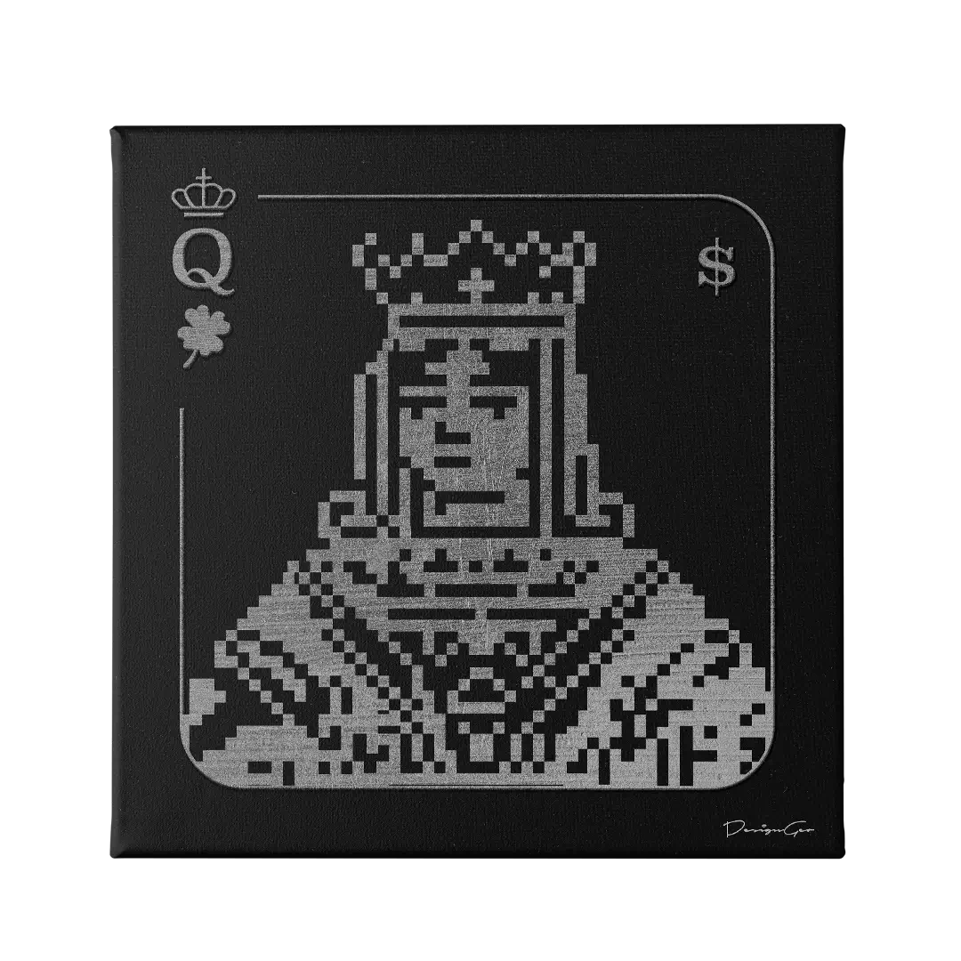 Queen Of Wealth Canvas Wall Art