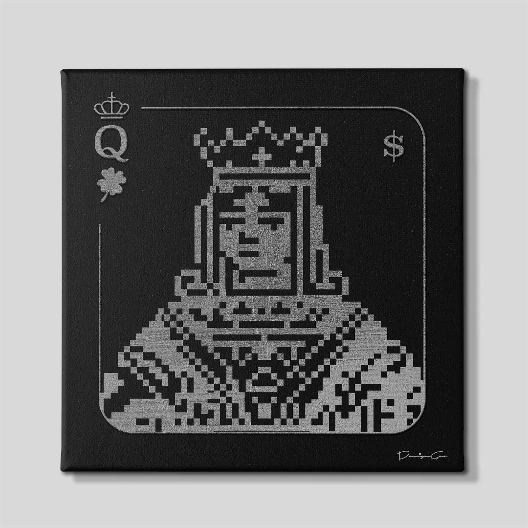 Queen Of Wealth Canvas Wall Art