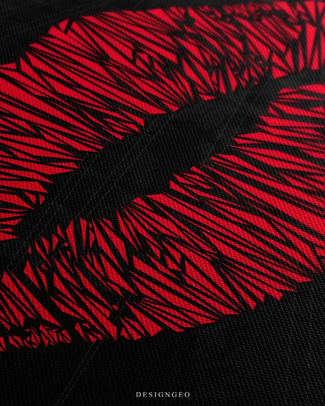 Red Rouge Canvas Wall Art