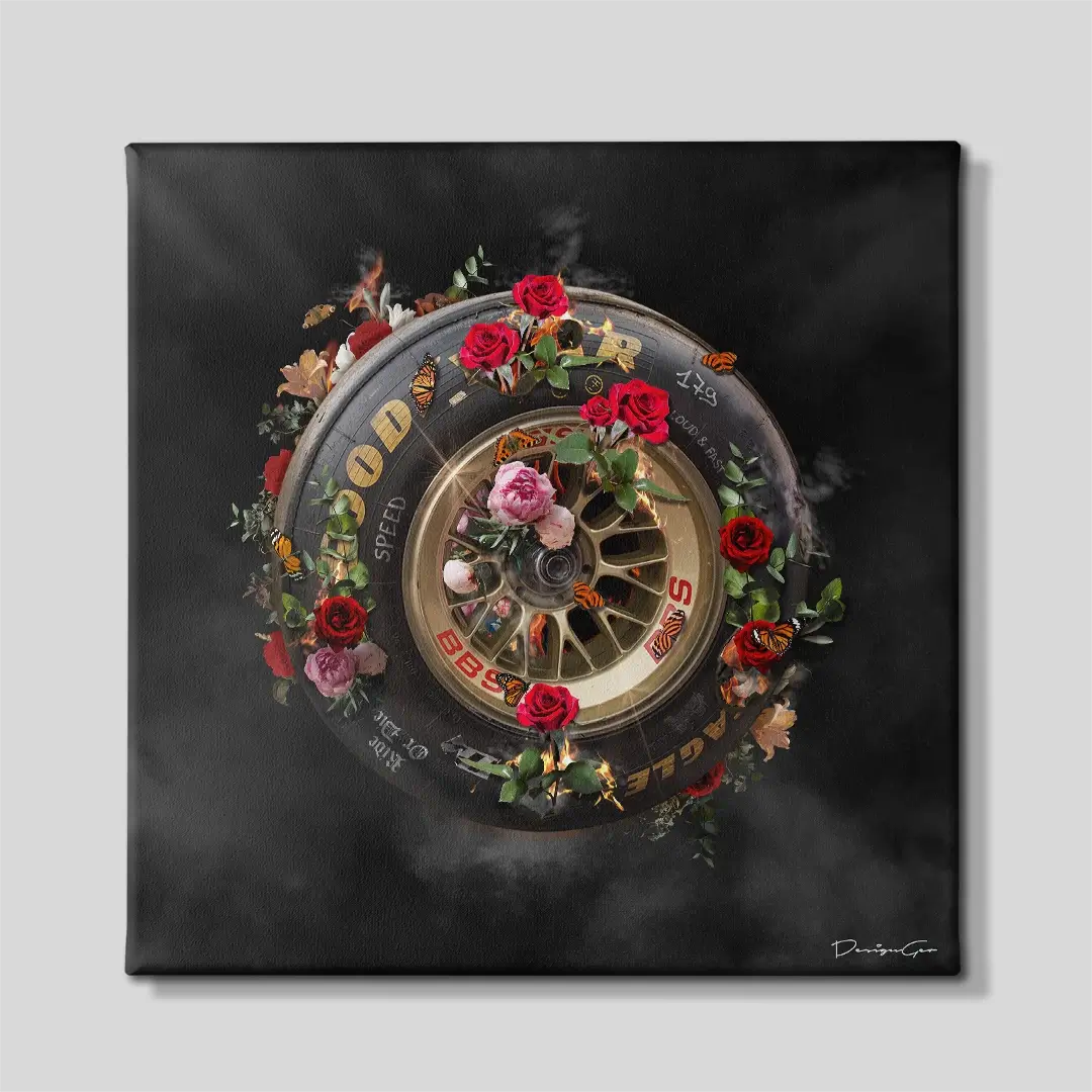 Ride Or Die Canvas Wall Art