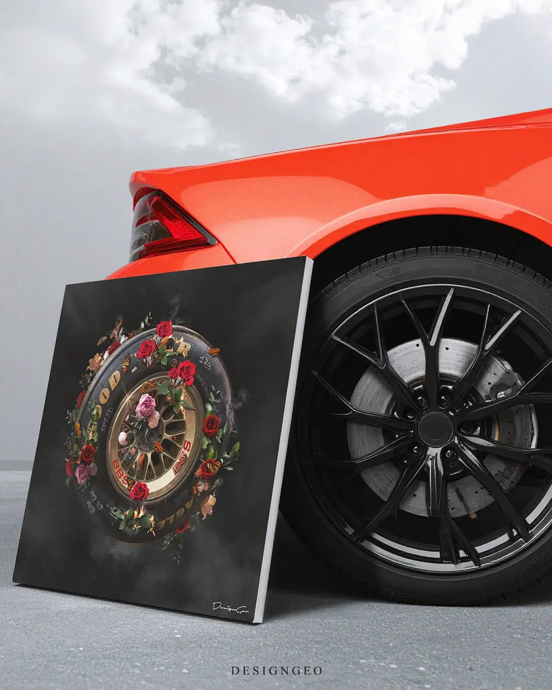 Ride Or Die Canvas Wall Art