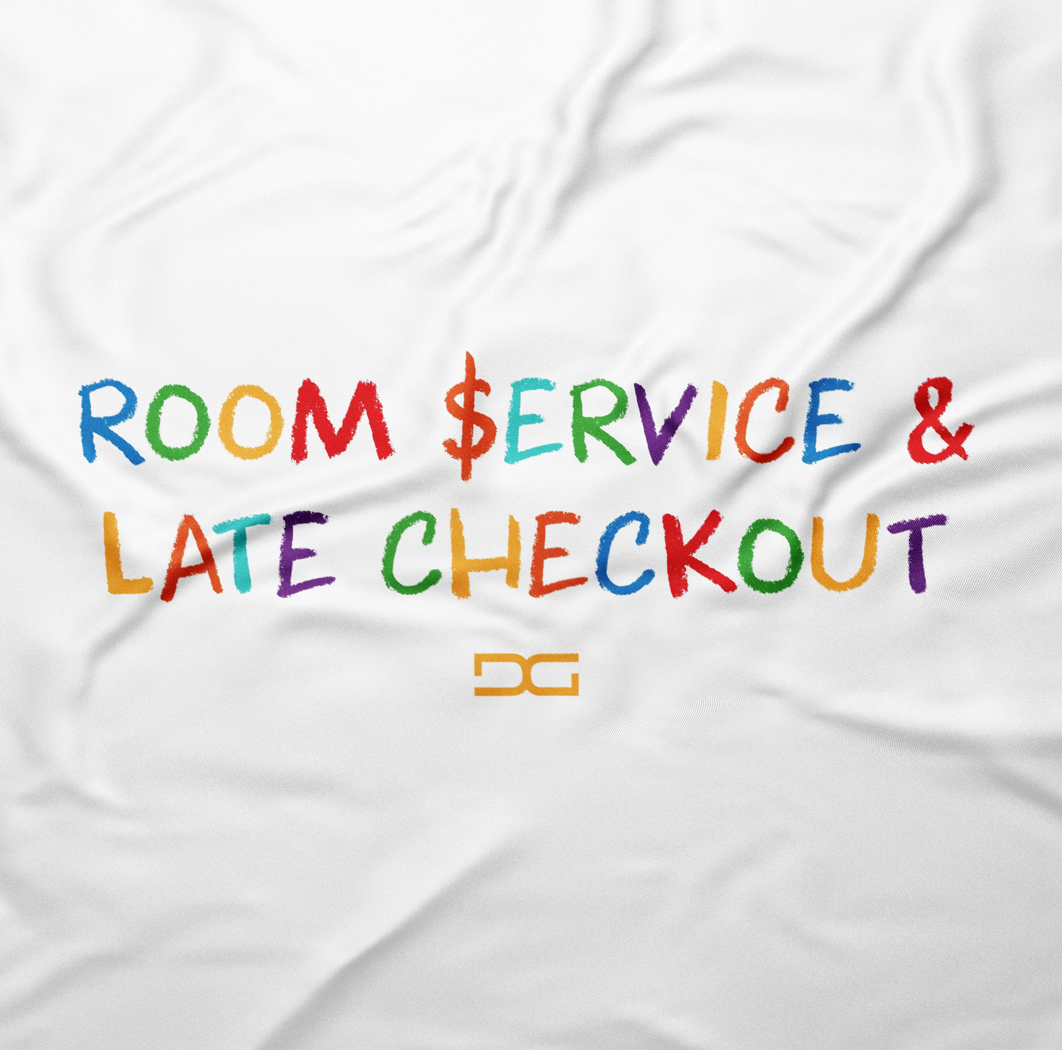 Room Service & Late Checkout T-Shirt