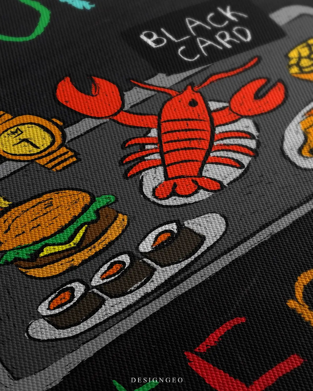 Room Service Canvas Wall Art