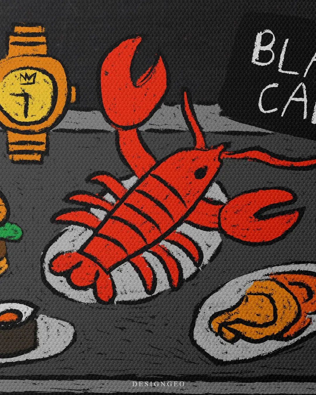 Room Service Canvas Wall Art