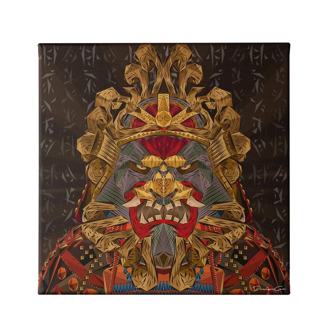 Samurai Canvas Wall Art