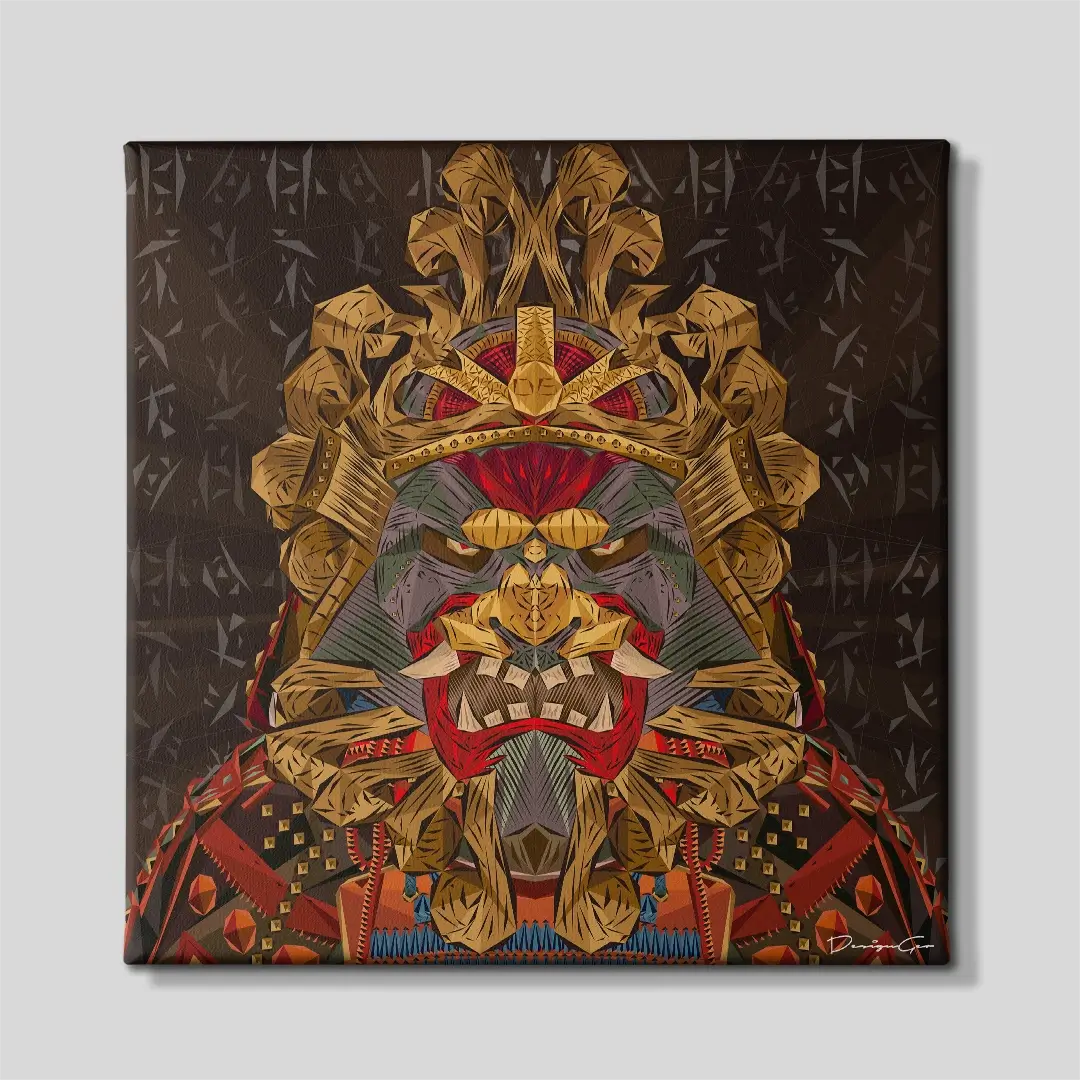 Samurai Canvas Wall Art