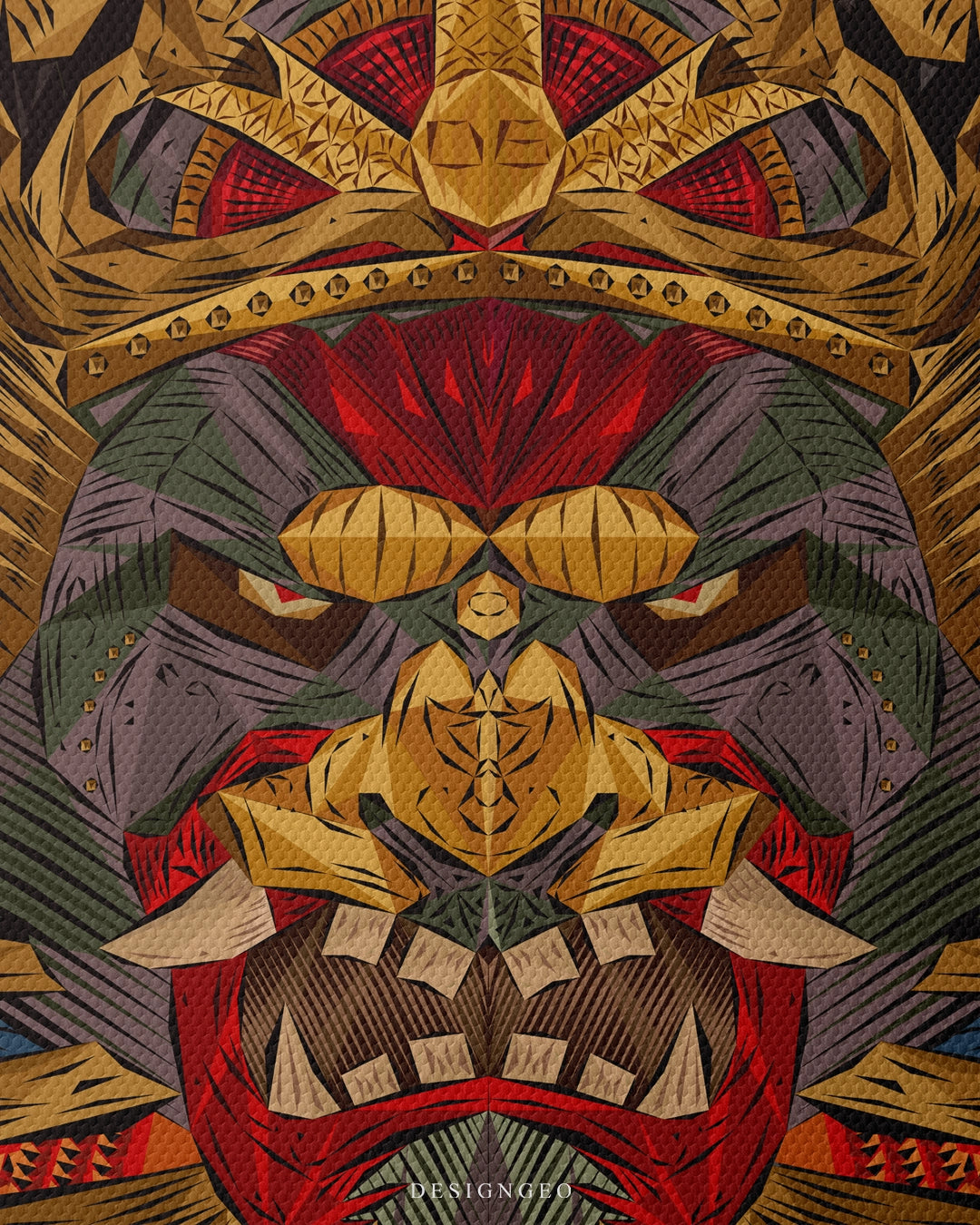 Samurai Canvas Wall Art