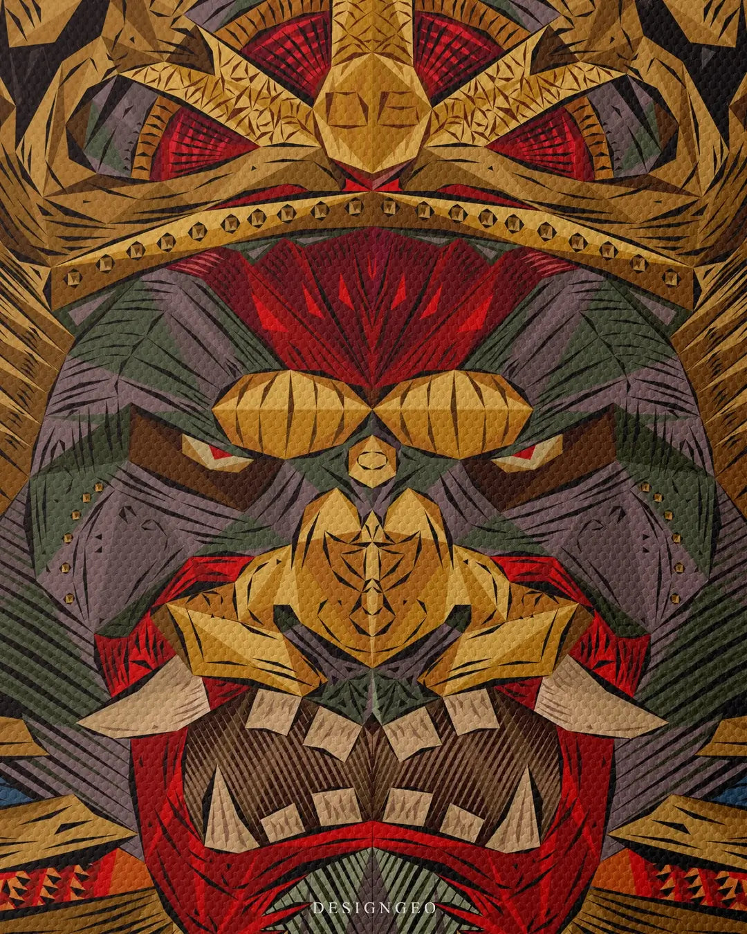 Samurai Canvas Wall Art
