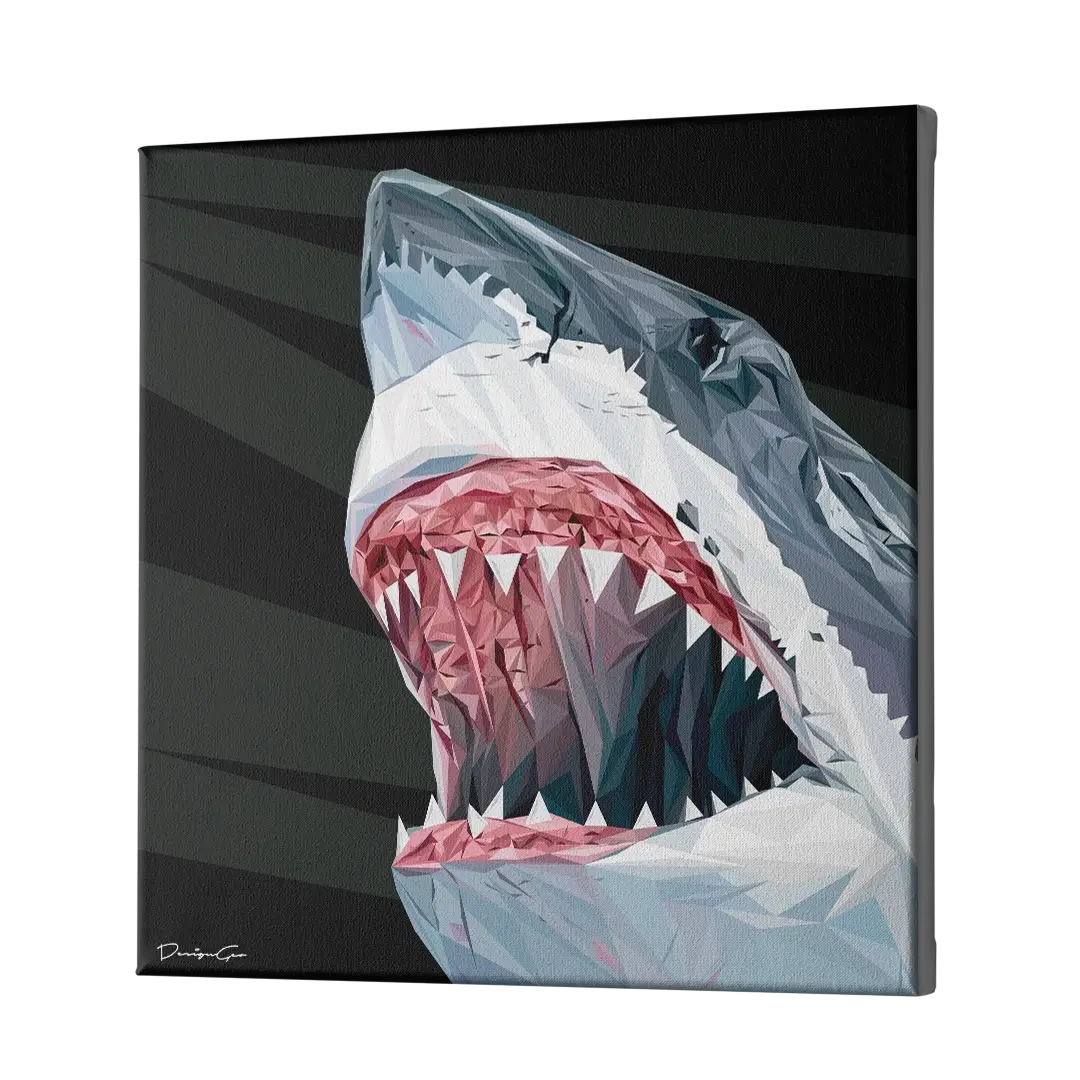 Shark Canvas Wall Art