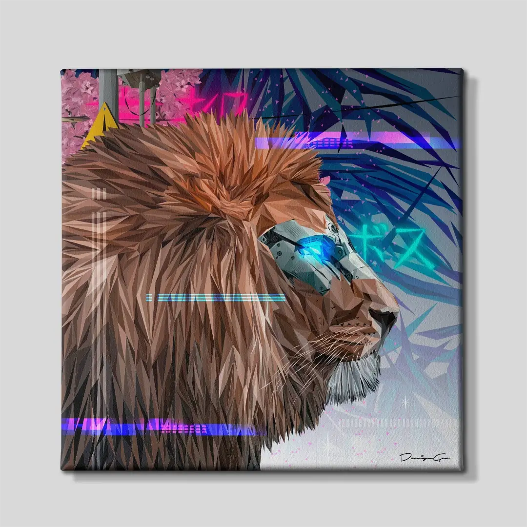 Shishi Machina Canvas Wall Art