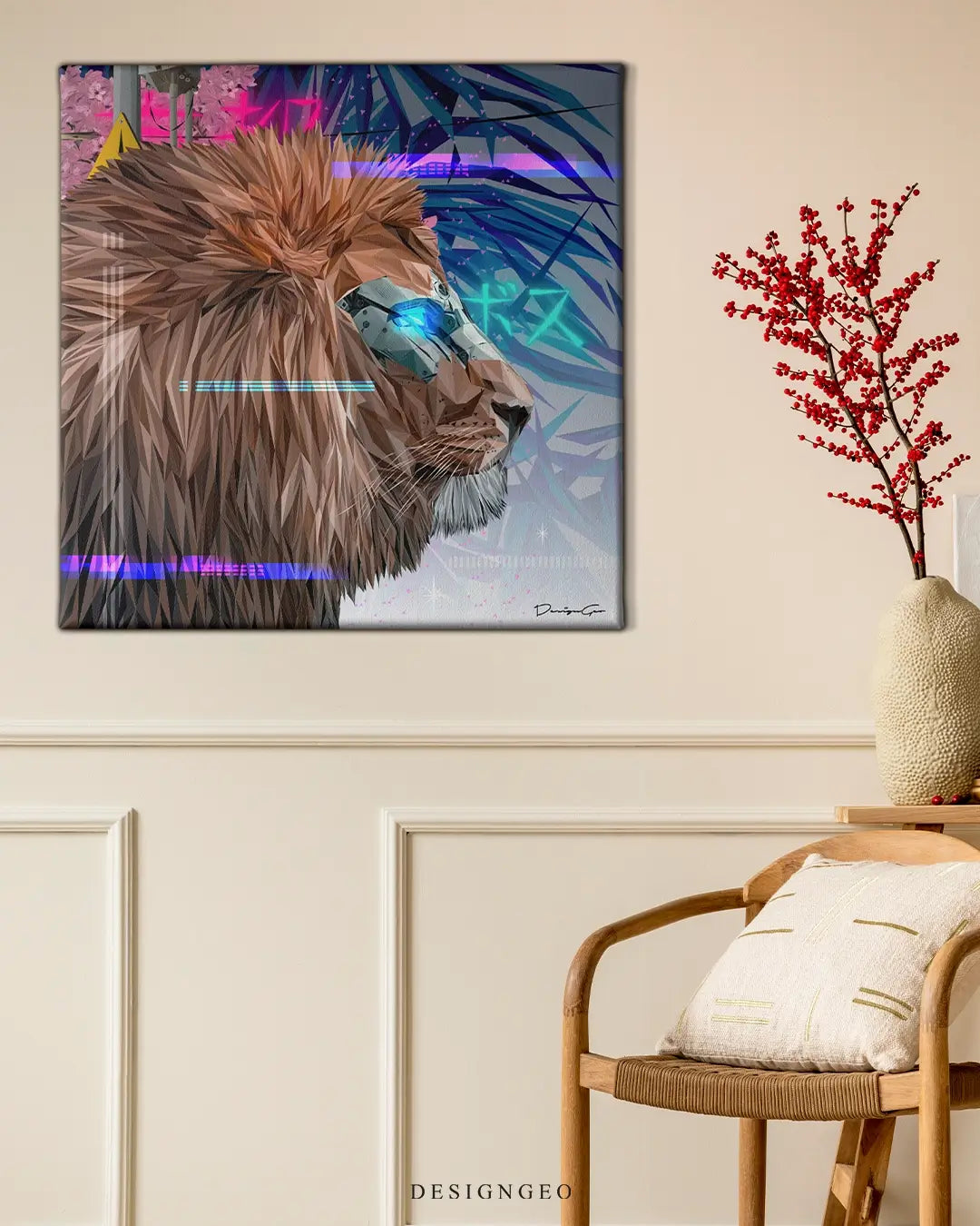 Shishi Machina Canvas Wall Art