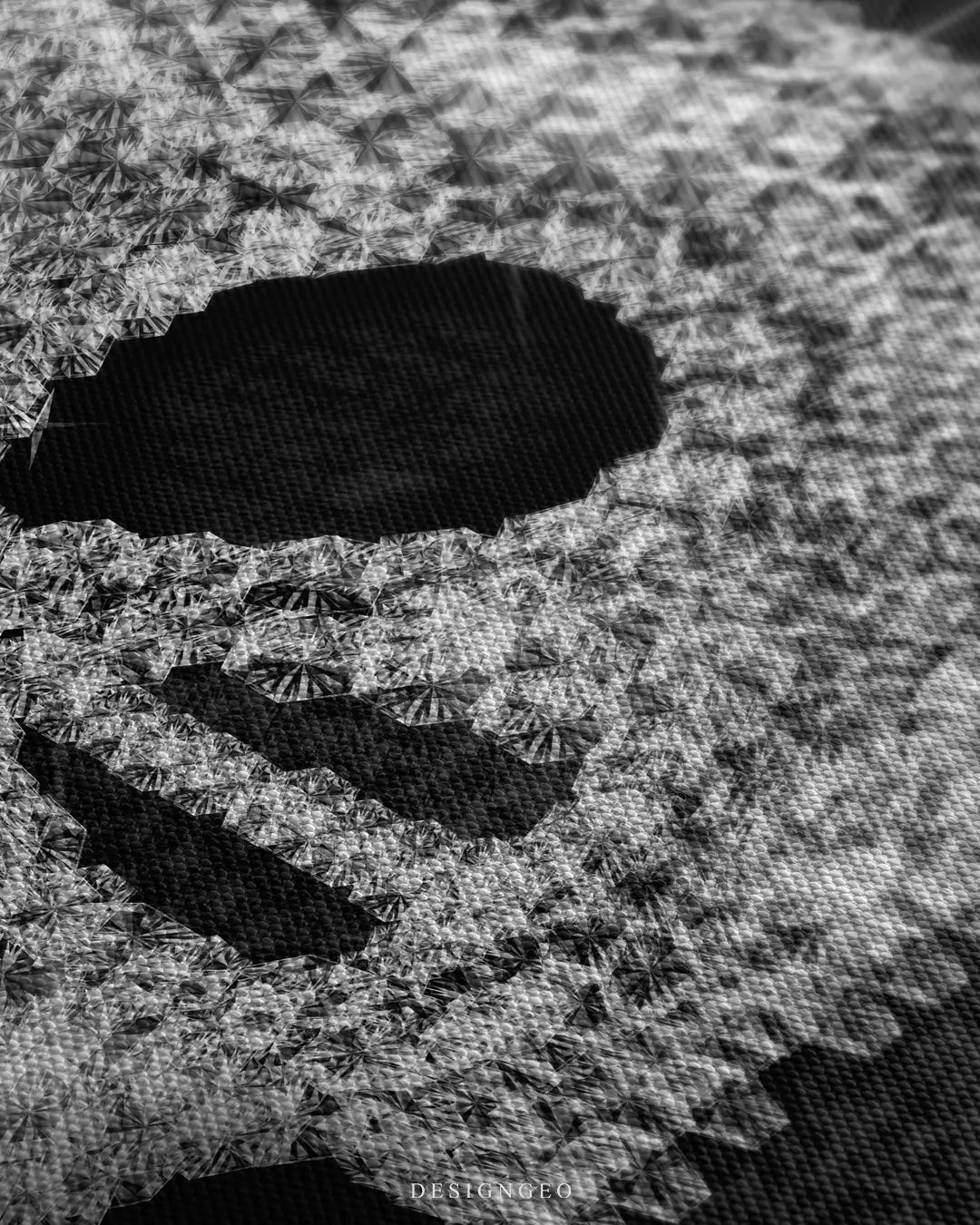 Skull Diamond Canvas Wall Art