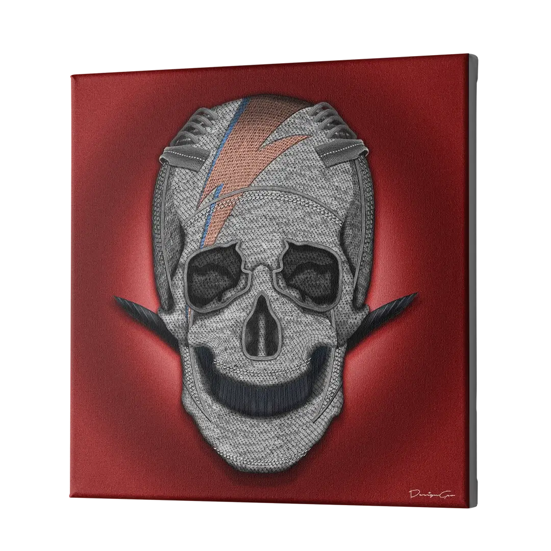 Sneaker Skull Canvas Wall Art