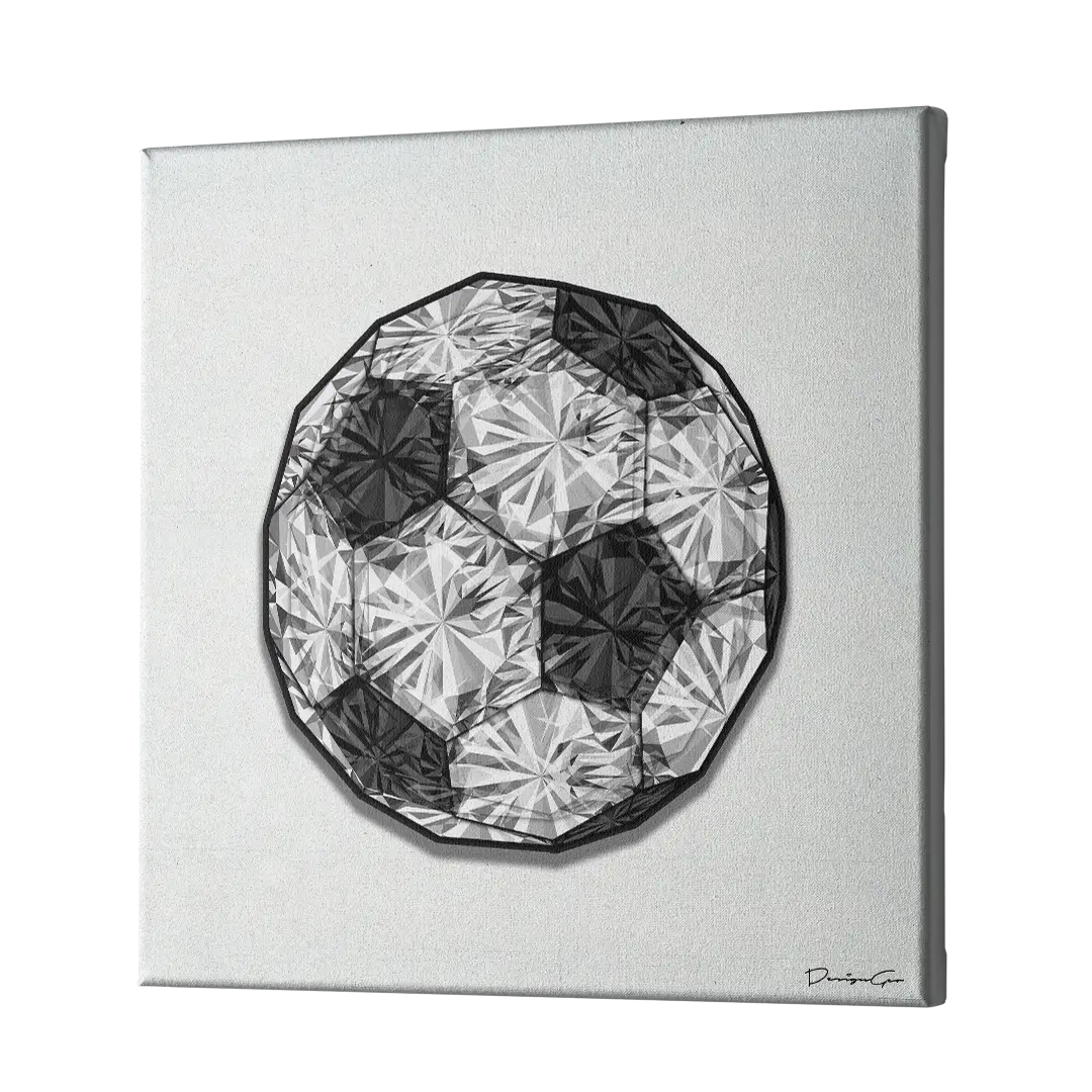 Soccer Ball Canvas Wall Art