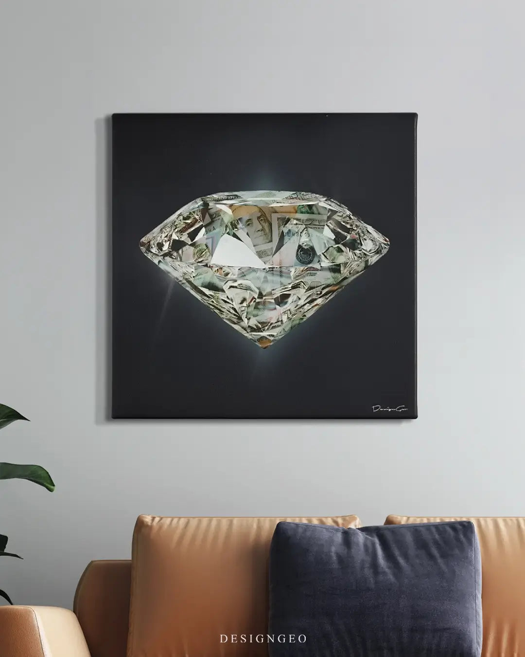 Sparkler Canvas Wall Art