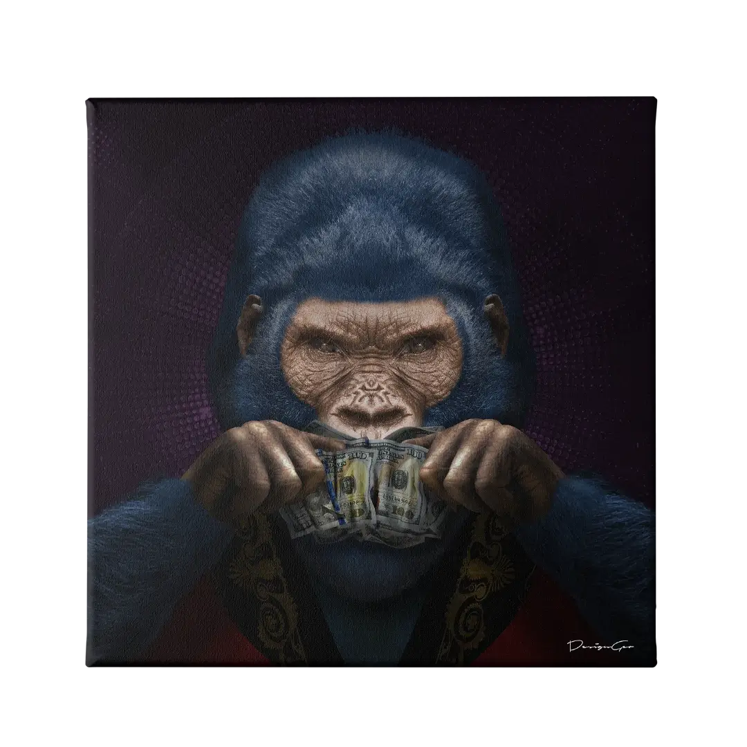 Speak No Evil Canvas Wall Art