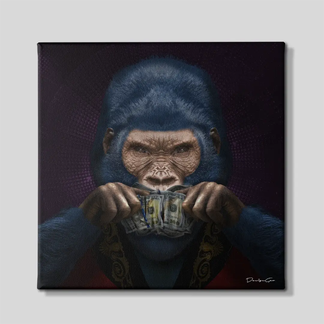 Speak No Evil Canvas Wall Art