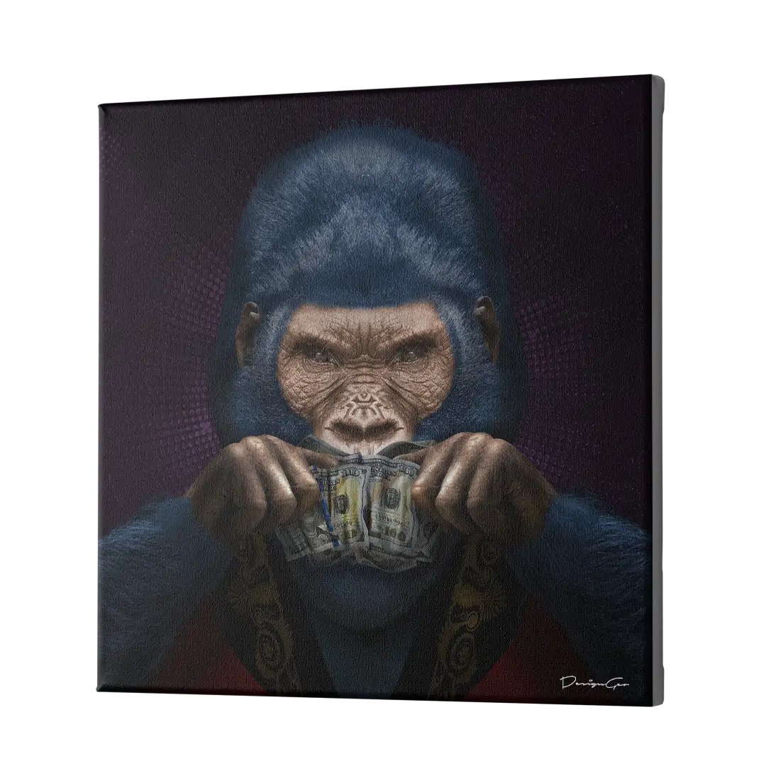 Speak No Evil Canvas Wall Art