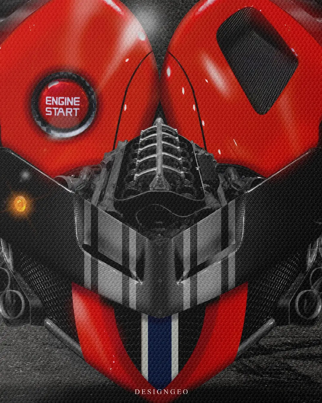 Speed Lovers Canvas Wall Art