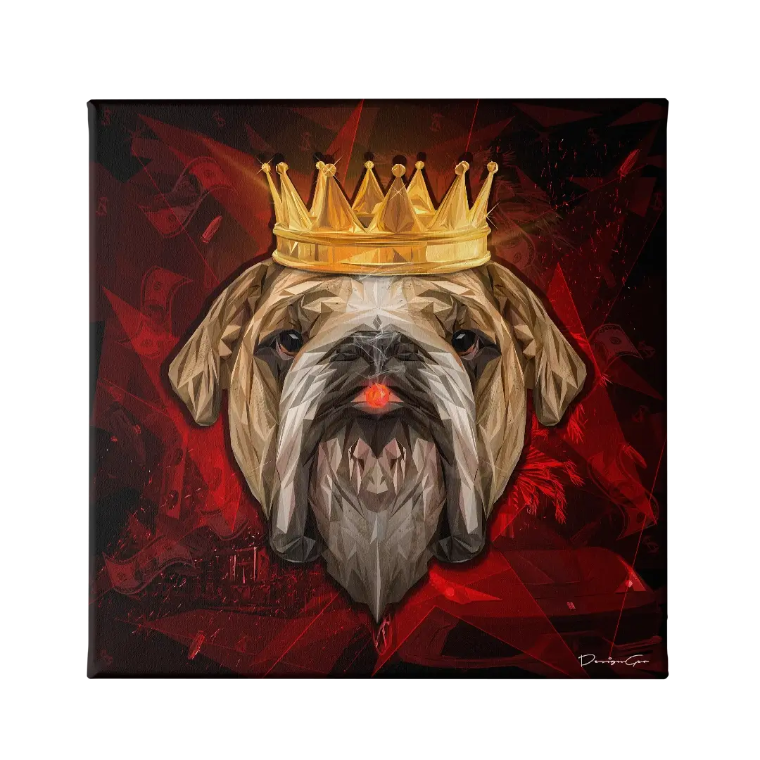 The King of the Streets Canvas Wall Art