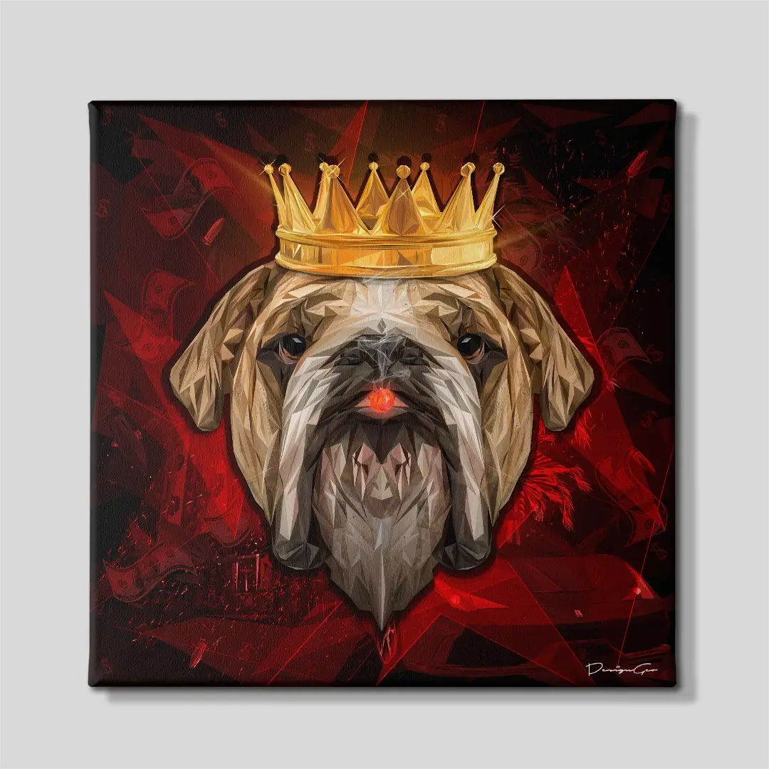 The King of the Streets Canvas Wall Art