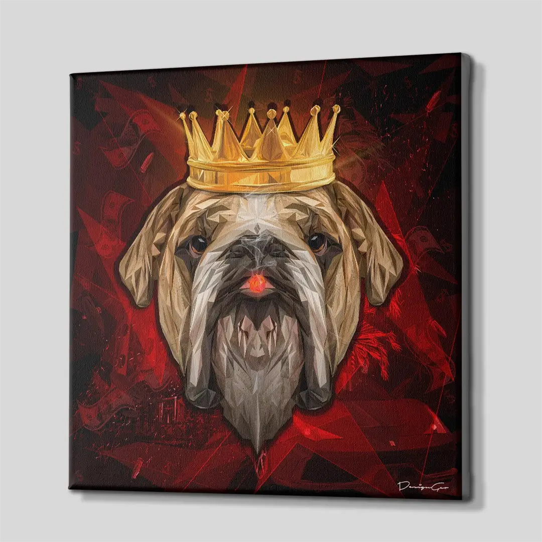 The King of the Streets Canvas Wall Art