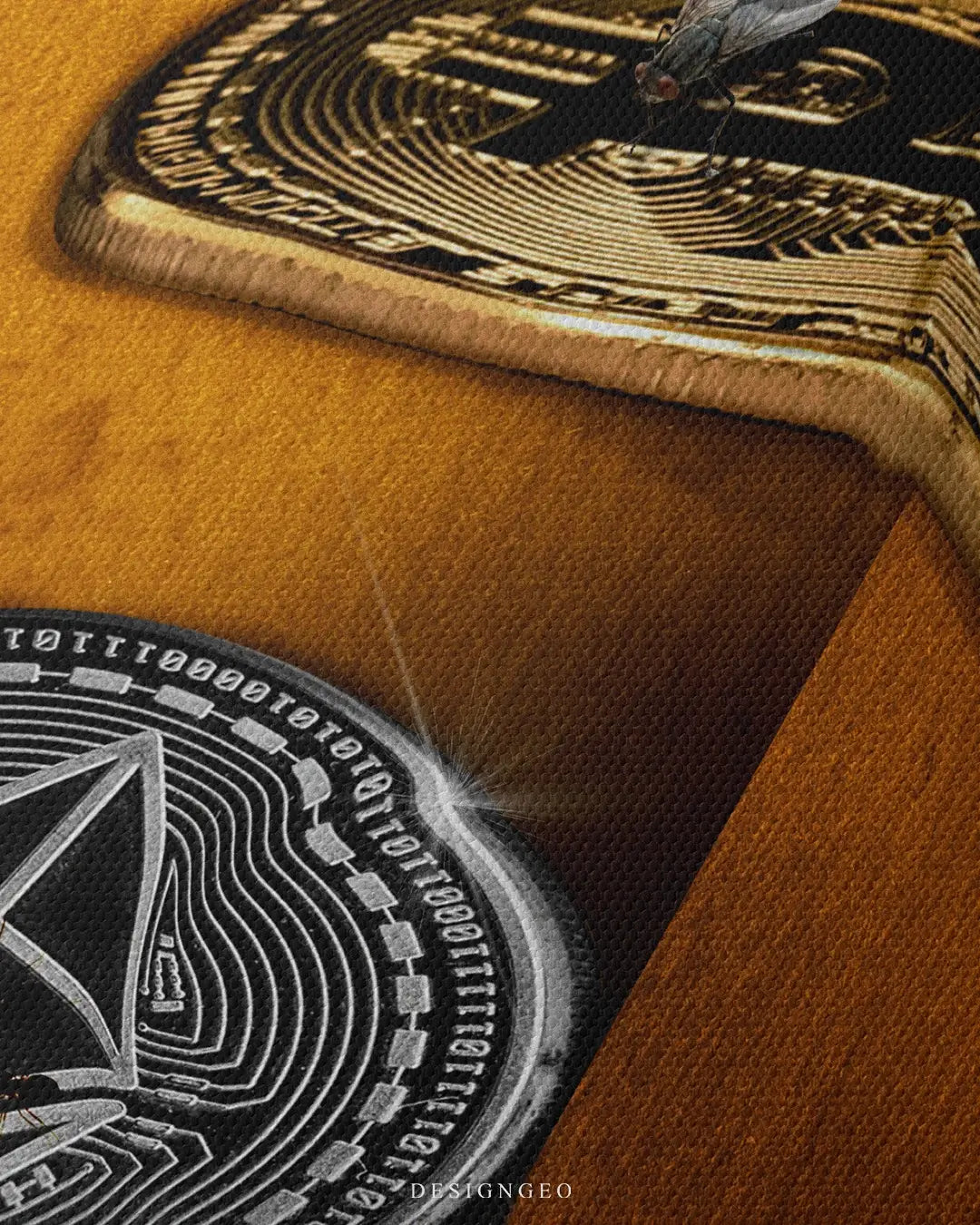 The Persistence of Cryptocurrencies Canvas Wall Art