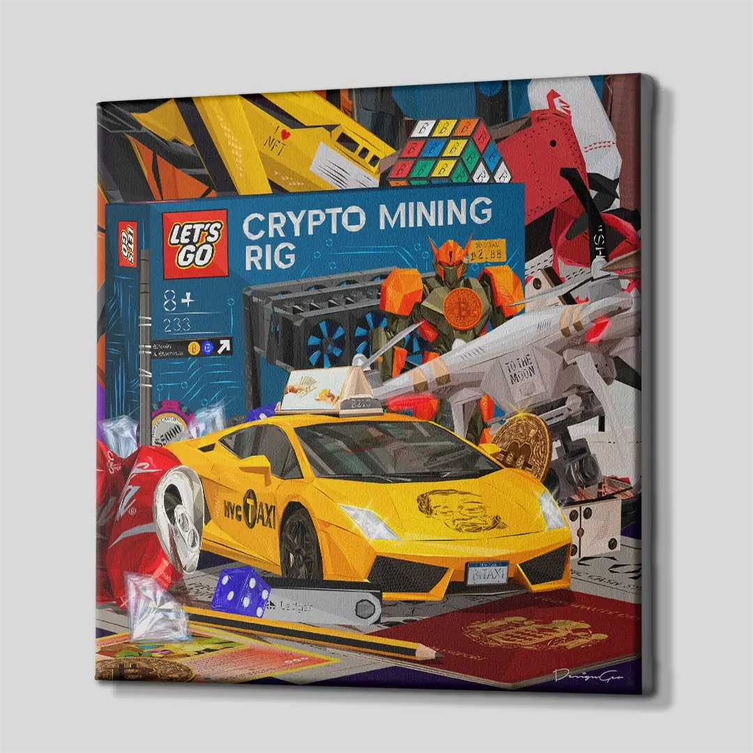 Toys For Boys Canvas Wall Art