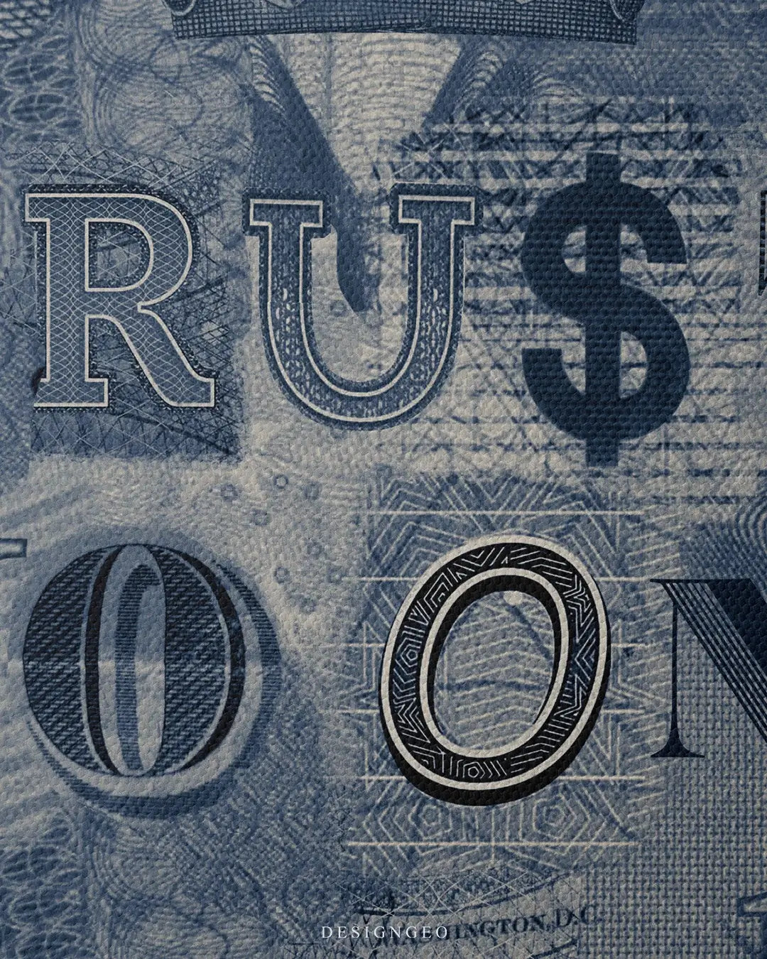 Trust No One Canvas Wall Art