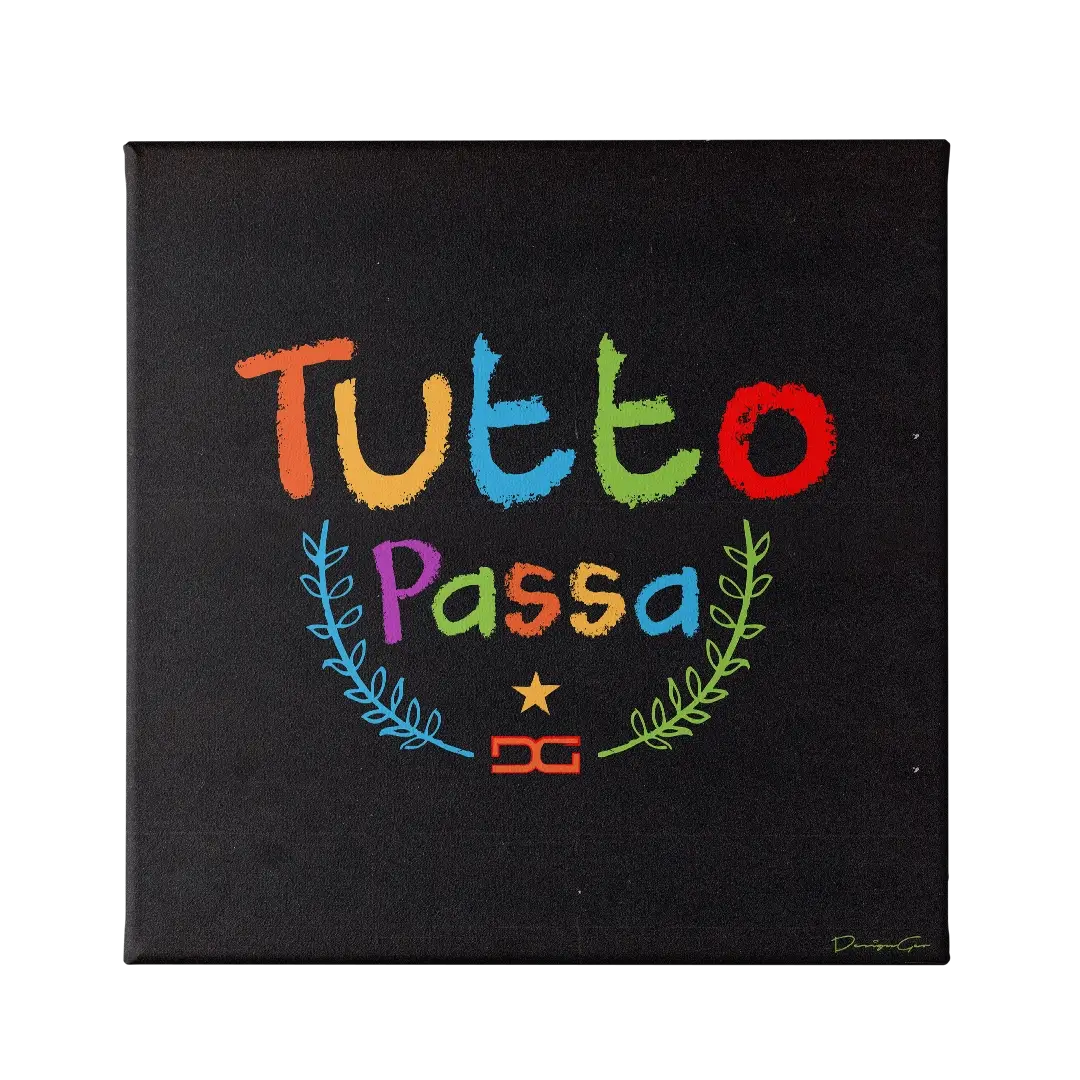 Tutto Passa Canvas Wall Art