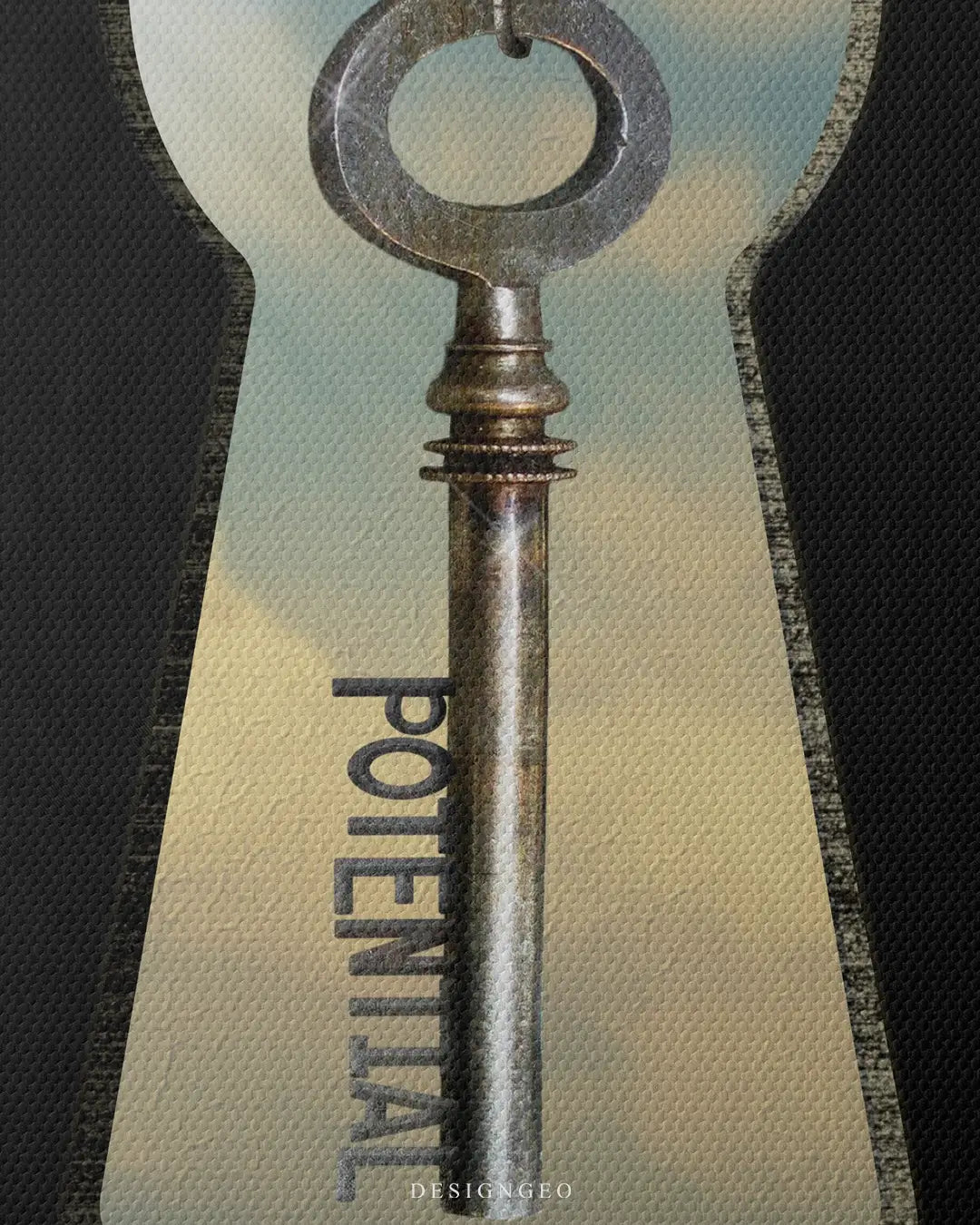 Unlock Your Potential Canvas Wall Art