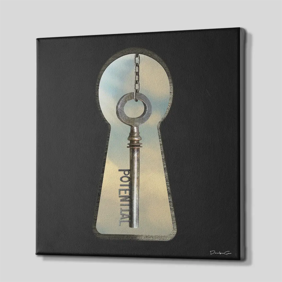 Unlock Your Potential Canvas Wall Art