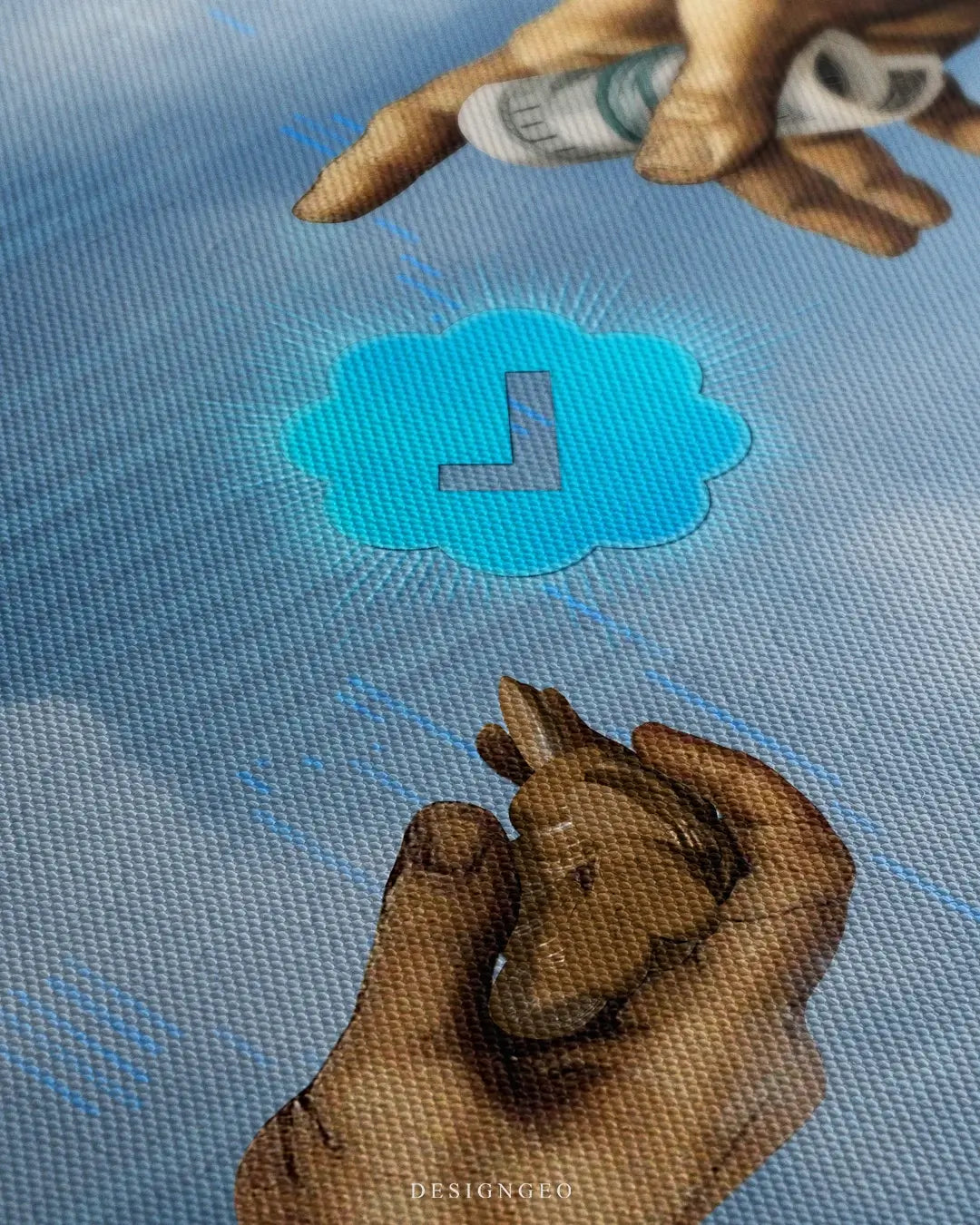 Verified Check Canvas Wall Art