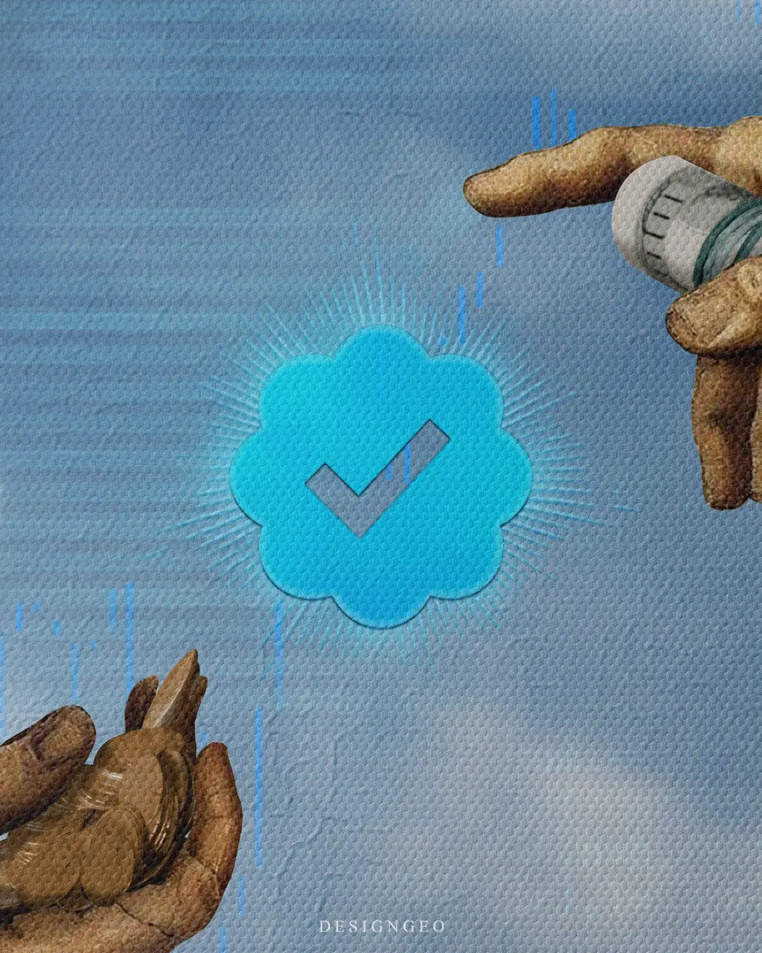 Verified Check Canvas Wall Art