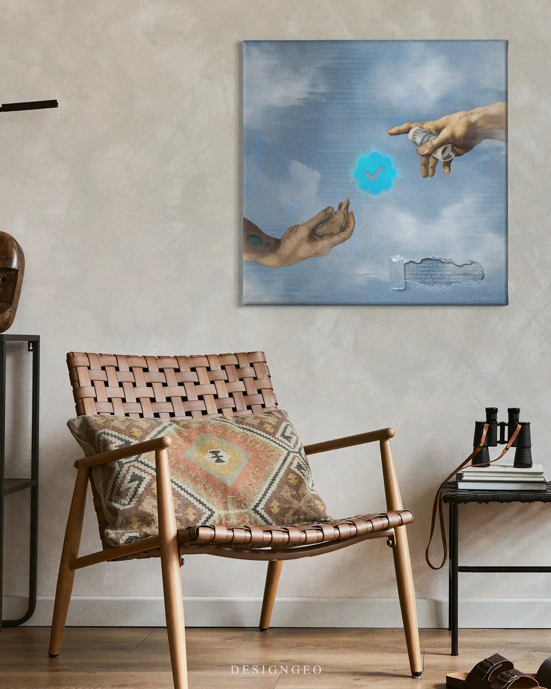 Verified Check Canvas Wall Art